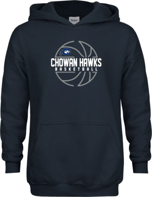 Chowan Youth Fleece Hoodie Chowan Hawks Basketball - ONLINE ONLY