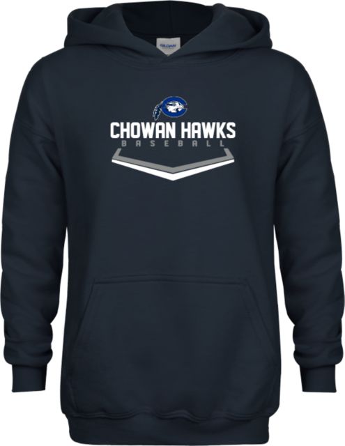 Chowan Youth Fleece Hoodie Chowan Hawks Baseball - ONLINE ONLY
