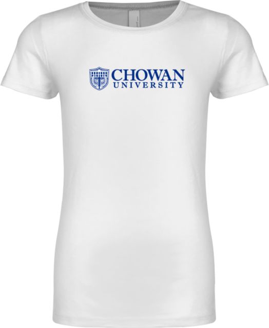 Chowan Next Level Girls Fashion Fit T Shirt Horizontal Primary Mark - ONLINE ONLY