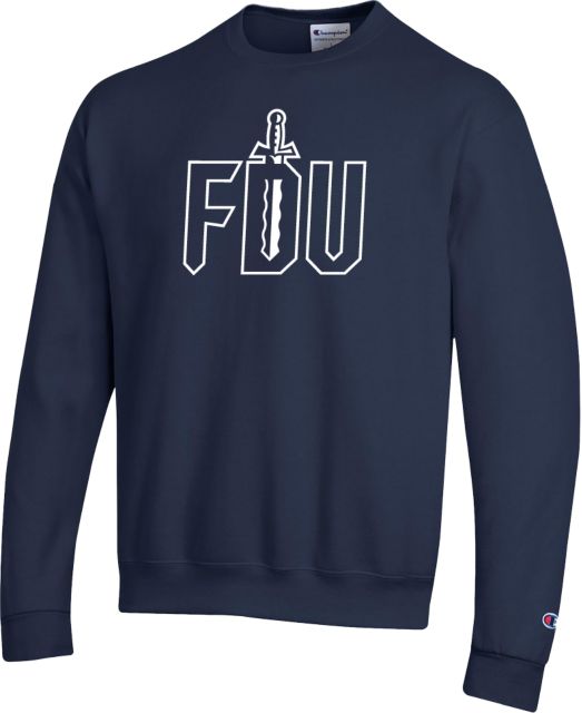 FDU Knights Champion Fleece Crew FDU with Sword - ONLINE ONLY