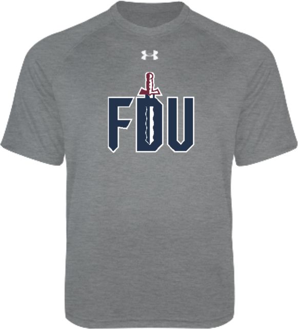 FDU Knights Under Armour Youth Tech Tee FDU with Sword - ONLINE ONLY