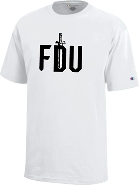 FDU Knights Champion Youth Short Sleeve Tee FDU with Sword - ONLINE ONLY