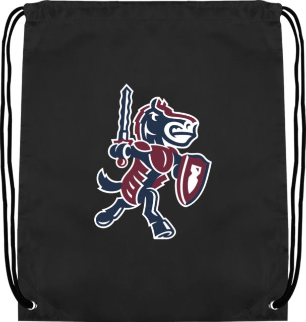 FDU Knights Drawstring Backpack Fairleigh Knightro - ONLINE ONLY