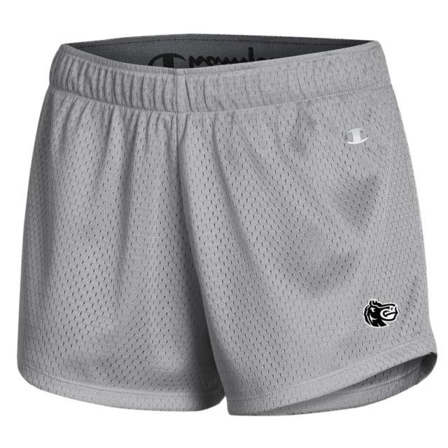 FDU Knights Champion Womens Mesh Short Fairleigh Knightro Head - ONLINE ONLY