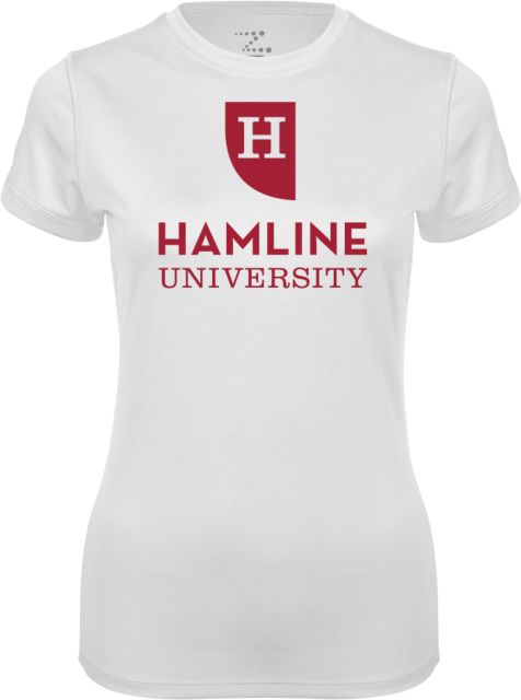 Hamline Ladies Syntrel Performance Tee Primary - ONLINE ONLY