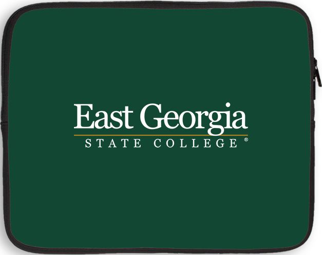 East Georgia State 10 inch Neoprene iPad/Tablet Sleeve Primary Mark - ONLINE ONLY