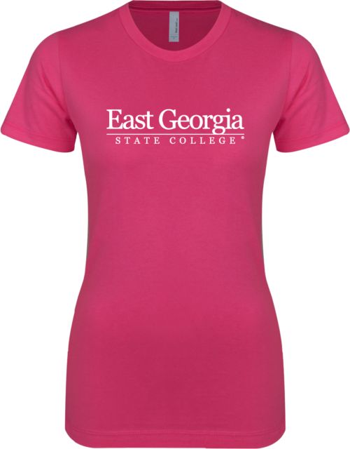 East Georgia State Ladies SoftStyle Junior Fitted Tee Primary Mark - ONLINE ONLY