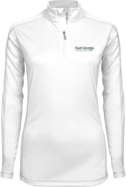 East Georgia State Ladies Syntrel Interlock 1/4 Zip Primary Mark - ONLINE ONLY
