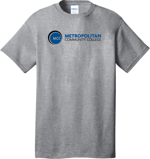 Metropolitan Longview Extended Athletic Heather T Shirt Metropolitan Community College - Plus - ONLINE ONLY