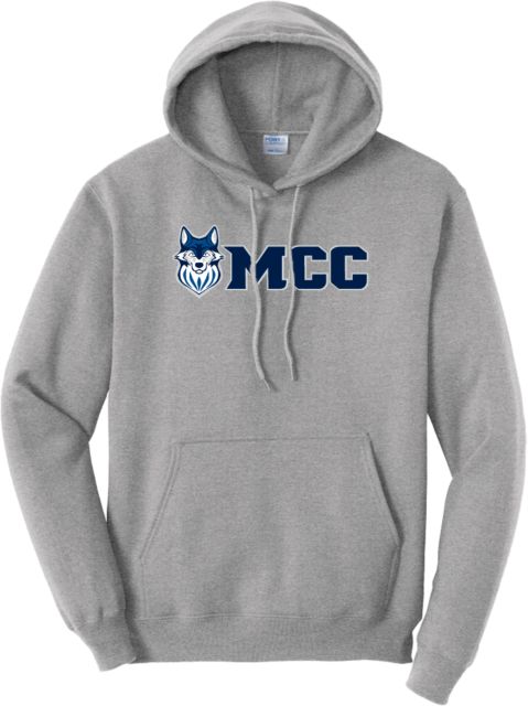 Metropolitan Longview Tall Athletic Heather Fleece Hoodie MCC Athletic Wordmark - Plus - ONLINE ONLY