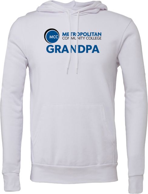 Metropolitan Longview Bella + Canvas Fleece Hood Grandpa - Metropolitan Community College - ONLINE ONLY