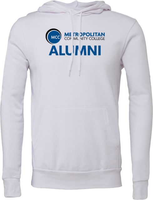 Metropolitan Longview Bella + Canvas Fleece Hood Alumni - Metropolitan Community College - ONLINE ONLY