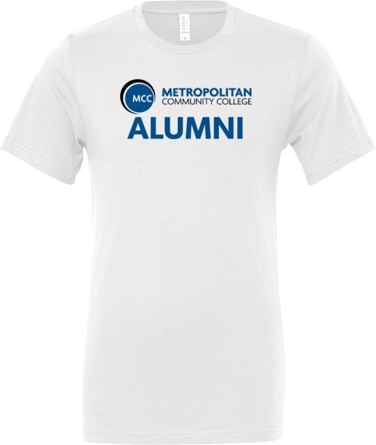 Metropolitan Longview Bella + Canvas Jersey Cotton T Shirt Alumni - Metropolitan Community College - ONLINE ONLY