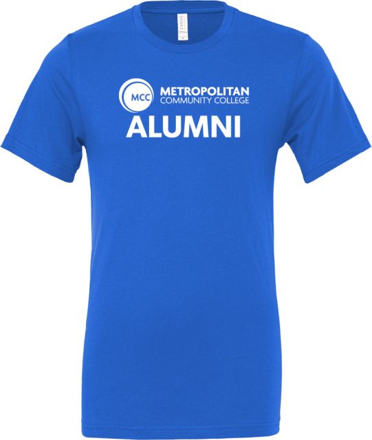 Metropolitan Longview Bella + Canvas Jersey Cotton T Shirt Alumni - Metropolitan Community College - ONLINE ONLY