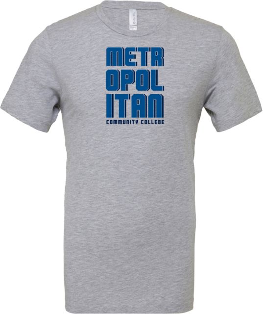 Metropolitan Longview Bella + Canvas CVC T Shirt Metropolitan Community College Block Shadow - ONLINE ONLY