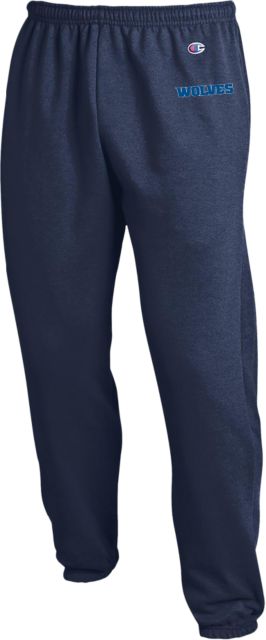 Metropolitan Longview Champion Banded Bottom Sweatpants MCC Wolves Wordmark - ONLINE ONLY
