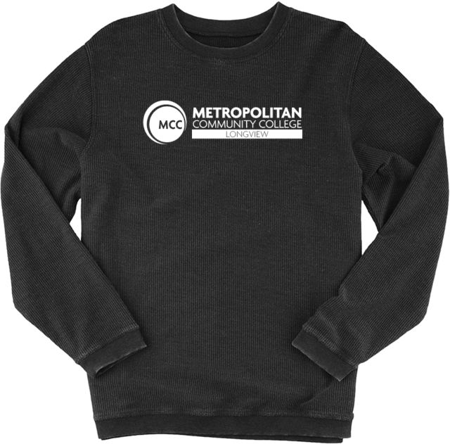 Metropolitan Longview Boxercraft Womens Corded Crew Metropolitan Community College Longview - ONLINE ONLY