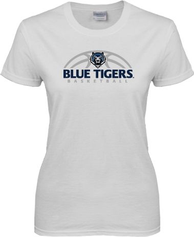 Lincoln  Ladies T Shirt Tigers Basketball Half Ball - ONLINE ONLY