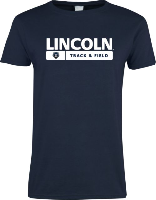 Lincoln  Ladies T Shirt Lincoln Track and Field Bar - ONLINE ONLY