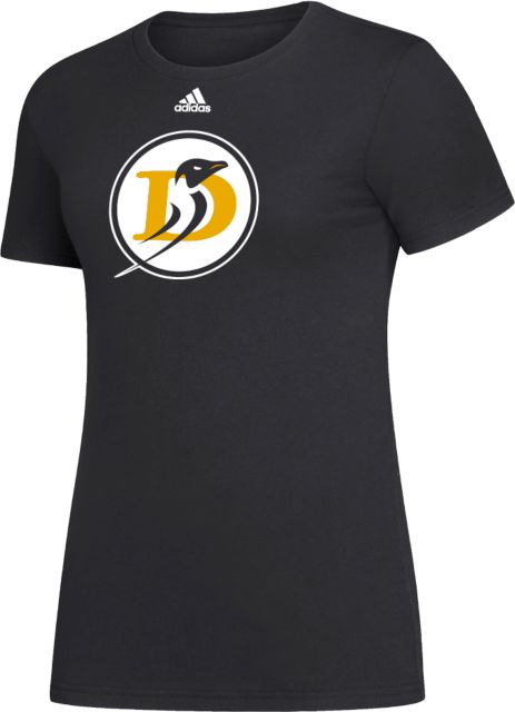 Dominican Adidas Womens Amplifier Tee Dominican Basketball - ONLINE ONLY