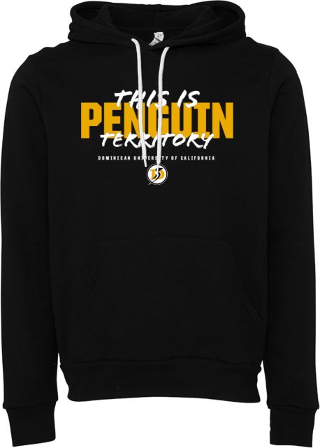 Dominican Bella + Canvas Fleece Hood This is Penguin Territory - ONLINE ONLY