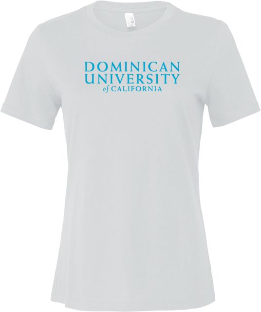 Dominican Bella + Canvas Womens Relaxed Cotton T Shirt Dominican University of Califonia - Primary Word Mark - ONLINE ONLY