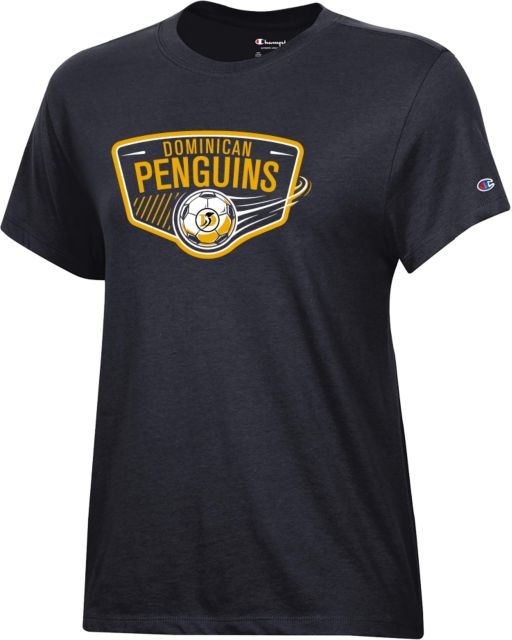Dominican Champion Womens Core Short Sleeve Tee Dominican University Penguins Soccer SHield - ONLINE ONLY