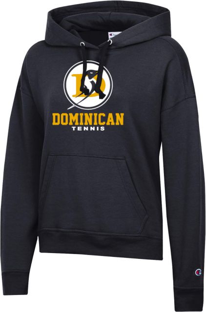 Dominican Champion Womens Powerblend Pullover Hood Dominican Tennis - ONLINE ONLY