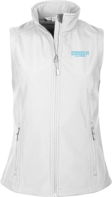 Dominican Womens Core Softshell Vest Dominican University of Califonia - Primary Word Mark - ONLINE ONLY