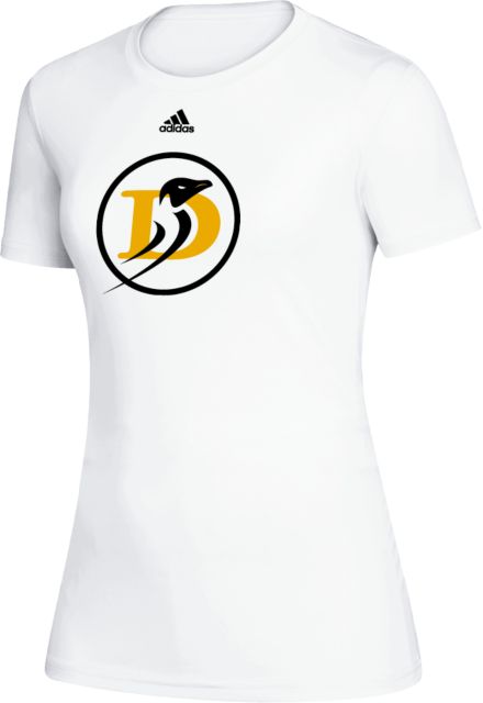 Dominican Adidas Womens Creator Performance Tee Dominican Basketball - ONLINE ONLY