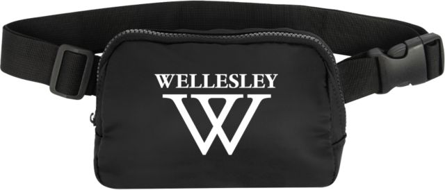 Wellesley Anywhere Belt Bag Wellesley College Primary Mark - ONLINE ONLY