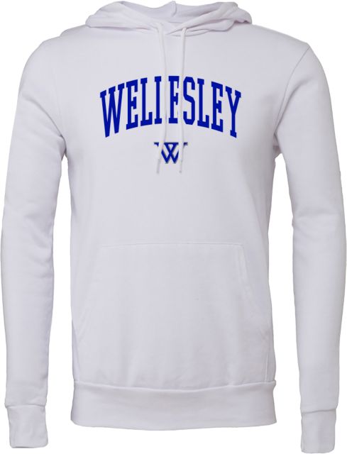 Wellesley Bella + Canvas Fleece Hood Wellesley Arched - ONLINE ONLY