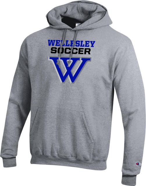 Wellesley Champion Fleece Hoodie Wellesley Soccer - ONLINE ONLY