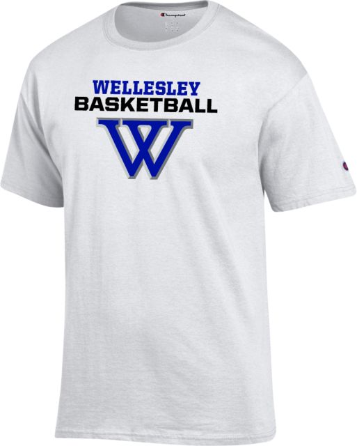 Wellesley Champion T Shirt Wellesley Basketball - ONLINE ONLY