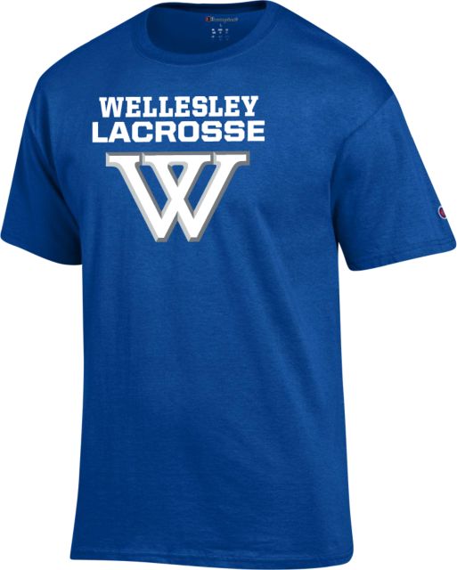 Wellesley Champion T Shirt Wellesley Lacrosse - ONLINE ONLY