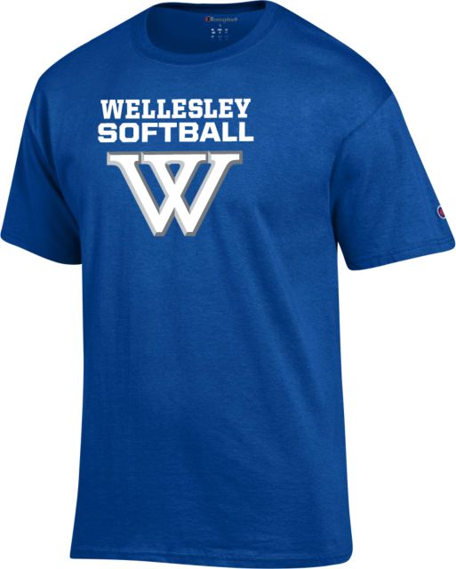 Wellesley Champion T Shirt Wellesley Softball - ONLINE ONLY
