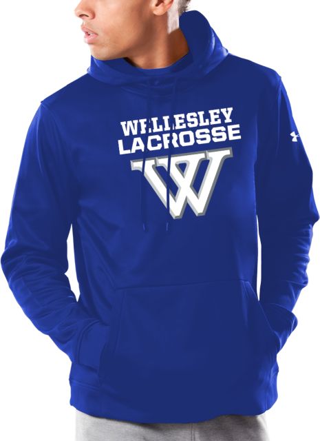 Wellesley Under Armour Armour Fleece Hoodie Wellesley Lacrosse - ONLINE ONLY