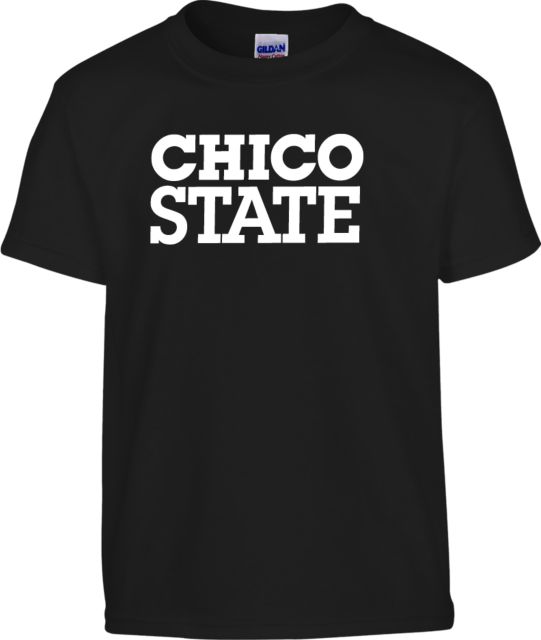 Chico State Youth T Shirt Chico State Stacked - ONLINE ONLY