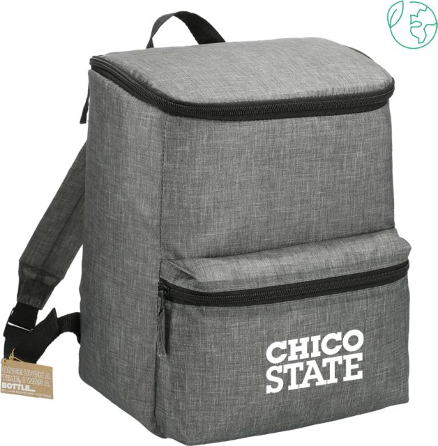 Chico State Excursion Recycled 20 Can Backpack Cooler Chico State Stacked - ONLINE ONLY