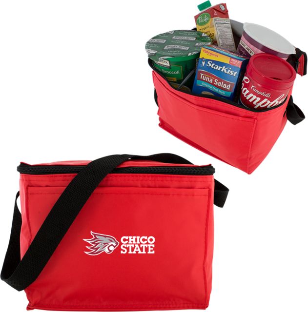 Chico State Six Pack Cooler Chico State Horizontal Mark - ONLINE ONLY