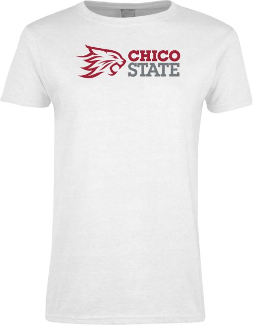 Chico State Ladies T Shirt Chico State Horizontal Mark - ONLINE ONLY