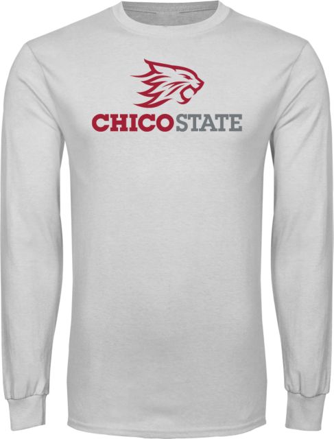 Chico State Long Sleeve T Shirt Chico State Primary Mark - ONLINE ONLY