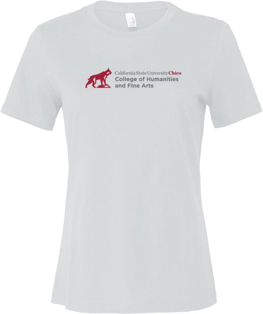 Chico Bella + Canvas Womens Relaxed Cotton T Shirt Chico State - HFA - ONLINE ONLY