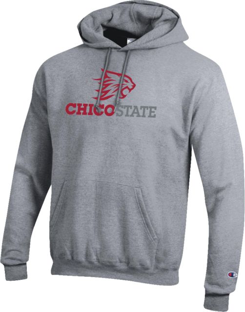 Chico State Champion Fleece Hoodie Chico State Primary Mark - ONLINE ONLY