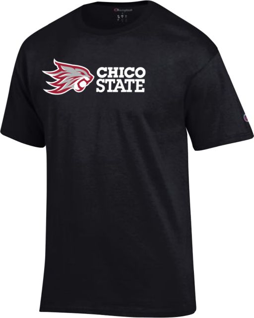 Chico State Champion T Shirt Chico State Horizontal Mark - ONLINE ONLY