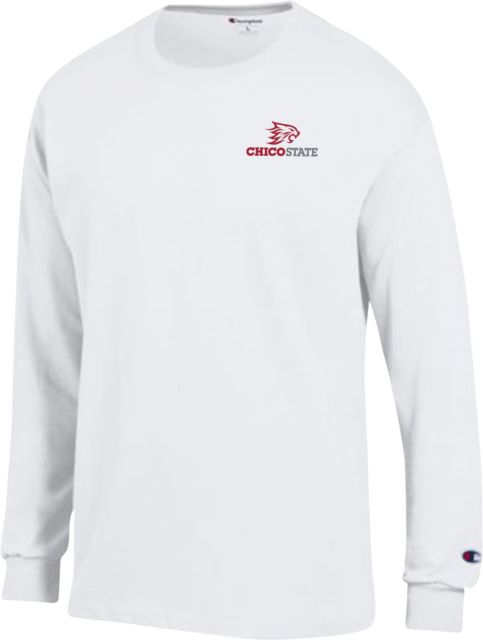 Chico State Champion Long Sleeve T Shirt Chico State Primary Mark - ONLINE ONLY