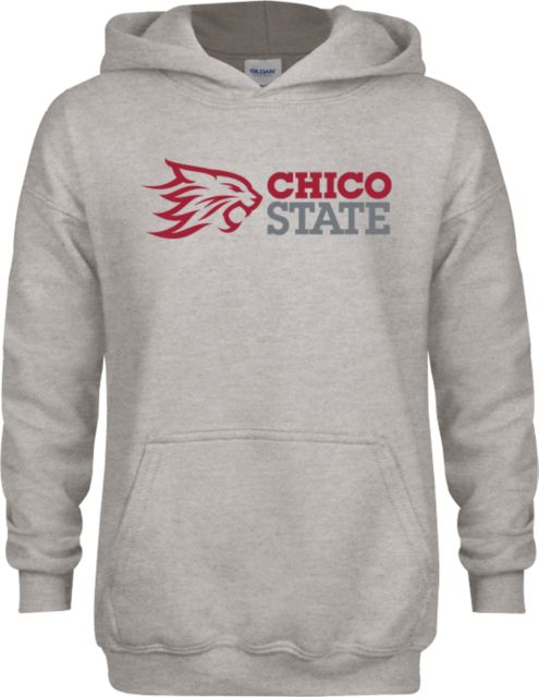 Chico State Youth Fleece Hood Chico State Horizontal Mark - ONLINE ONLY