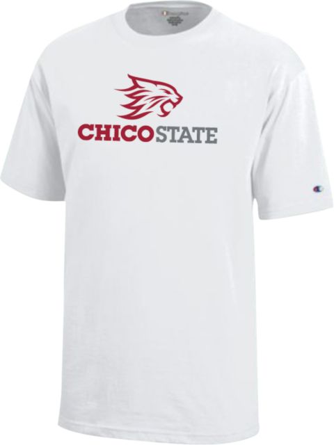 Chico State Champion Youth Short Sleeve Tee Chico State Primary Mark - ONLINE ONLY