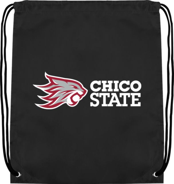 Chico State Drawstring Backpack Chico State Horizontal Mark - ONLINE ONLY