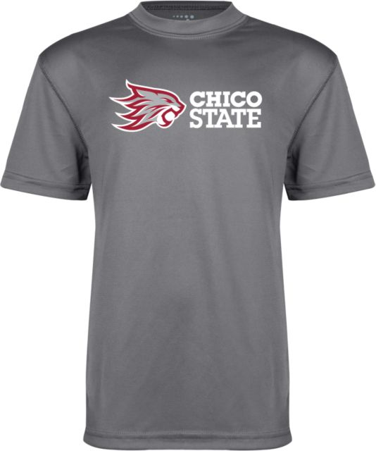 Chico State Youth Performance Tee Chico State Horizontal Mark - ONLINE ONLY